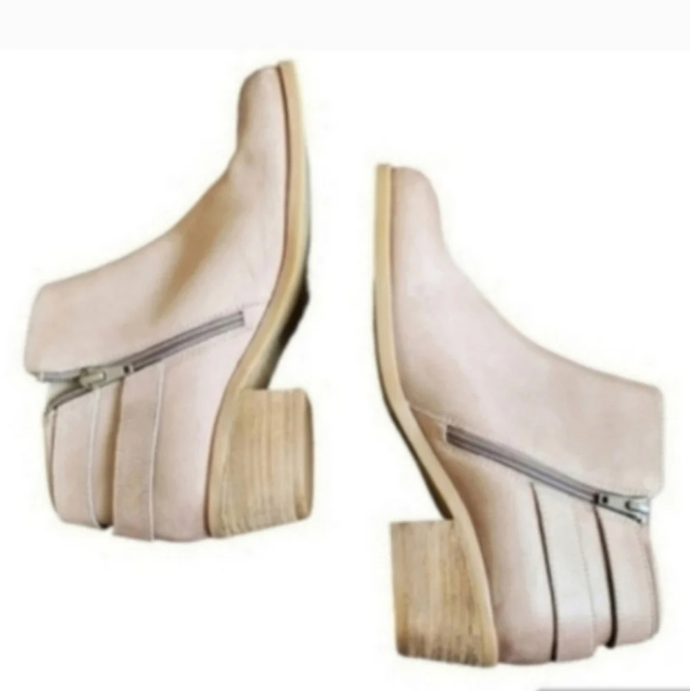 Steve Madden Leather Tan Stone Kendall Bootie 7.5